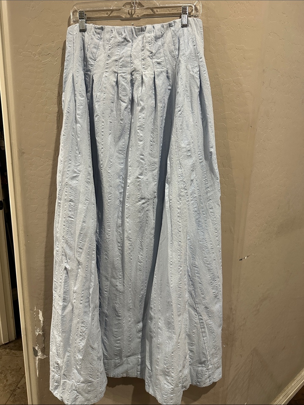 Free People Light Blue Maxi Skirt